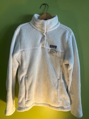 Patagonia Cream Half‑Snap polartec Pullover